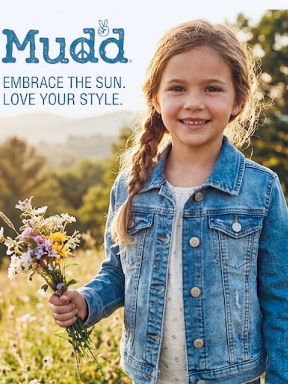 PERFECT DENIM JACKET for School & Play! | MUDD | Girls Size 6
